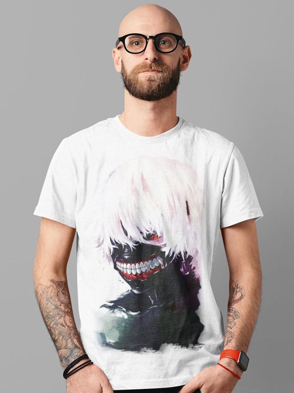 Camiseta Tokyo Ghoul design modelo