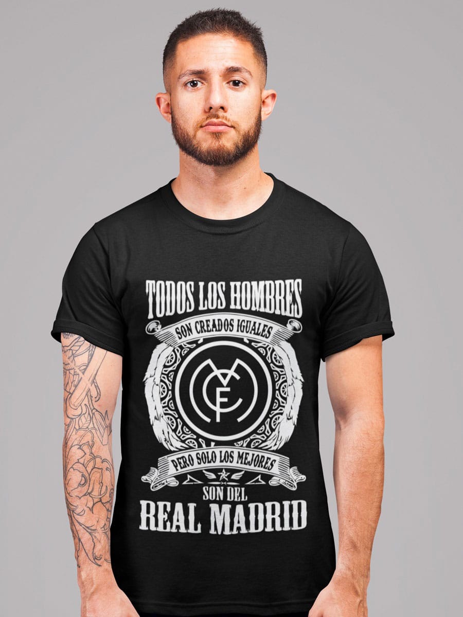 Describir meditación un acreedor Camiseta los mejores son del Real Madrid IMPRESIÓN DIGITAL ✓