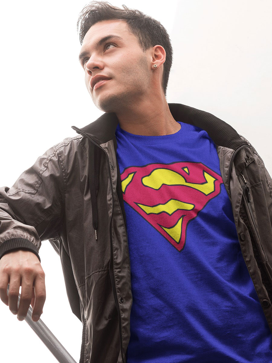 Camiseta Superman al mejor precio y en (IMPRESIÓN DIGITAL)