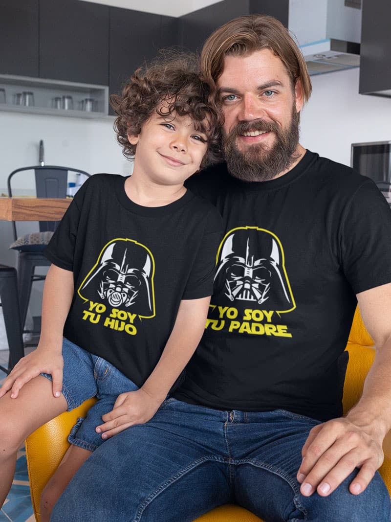 Kit camisetas padre e hijo a reducido ✓
