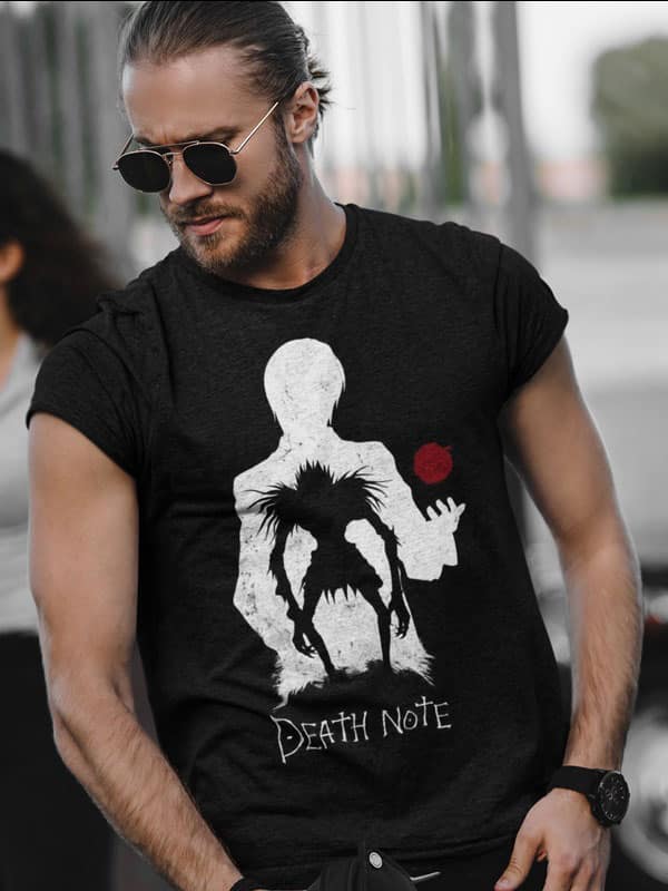 Camiseta Death Note manzana