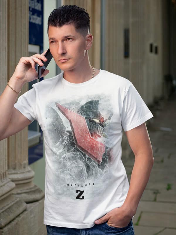 Camiseta Mazinger Z film modelo
