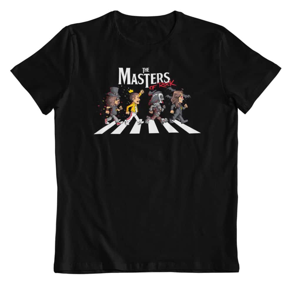 Camiseta The Master of Rock en digital Calidad TOP