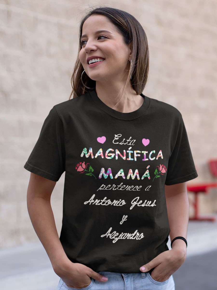 camiseta magnifica mama