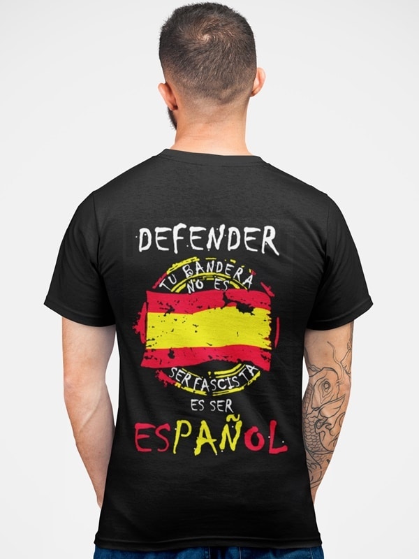 camisetas con la bandera de espana