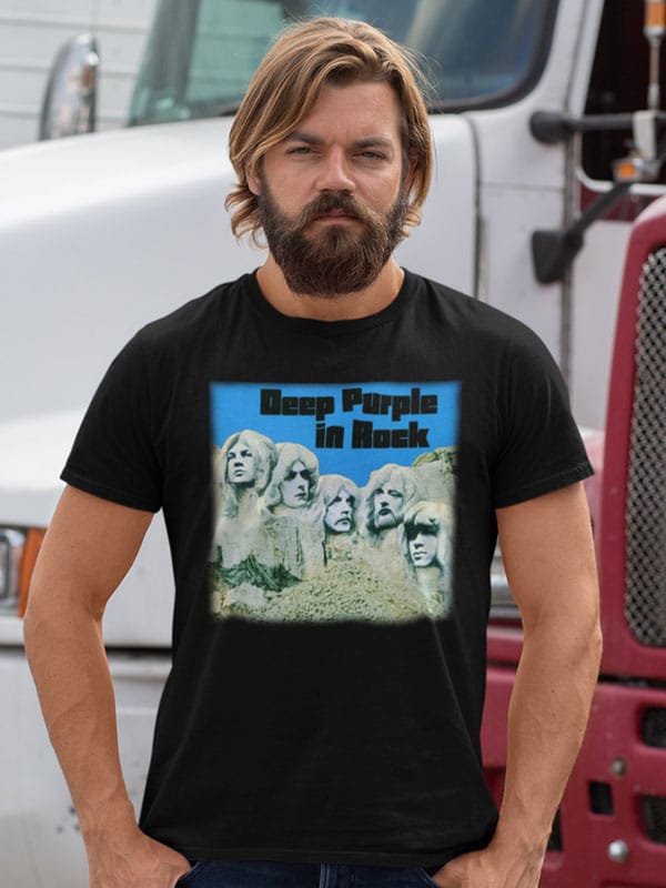 Camiseta Deep Purple in Rock modelo