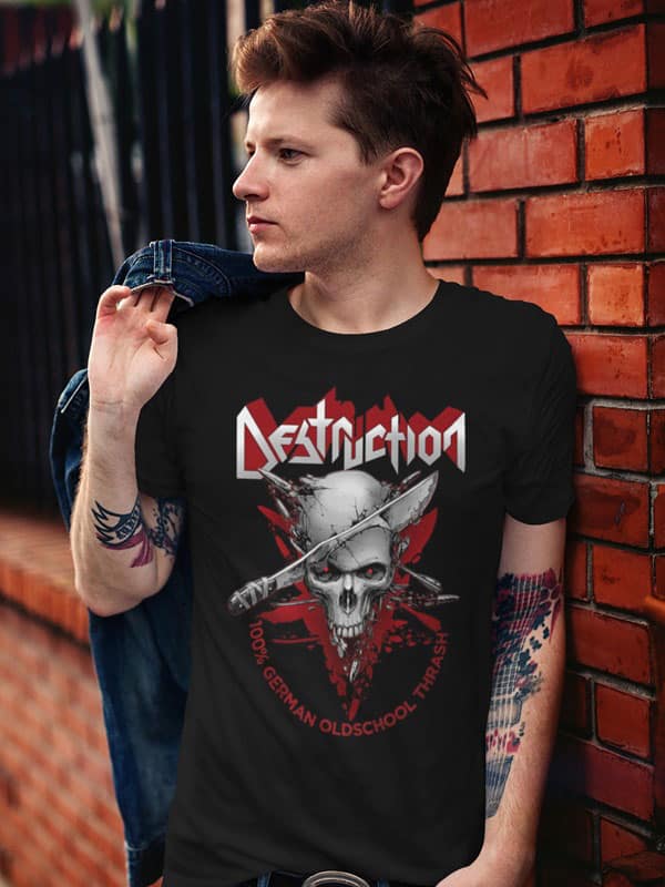 Camiseta Destruction modelo