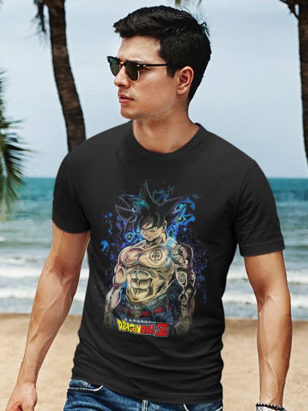 Camiseta Dragon Ball Z Kakarot ultra instinct modelo