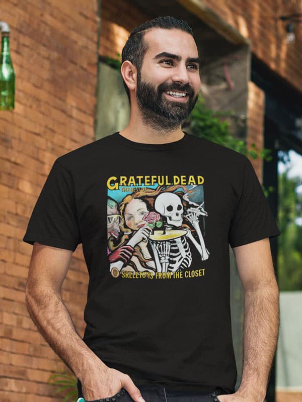 de múltiples fines Exquisito riega la flor Camiseta Grateful Dead en IMPRESIÓN DIGITAL ✓