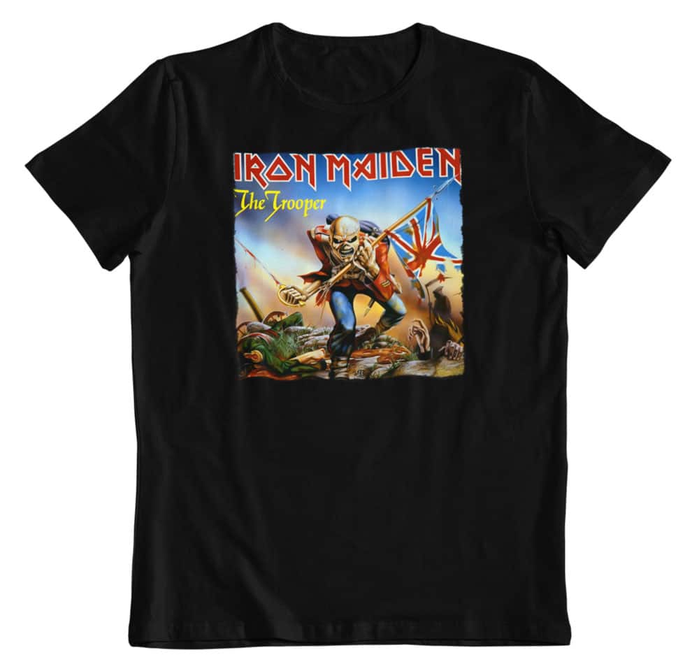 Camiseta Iron Maiden The Trooper