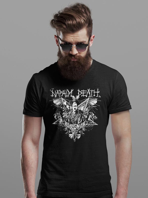Camiseta Napalm Death modelo