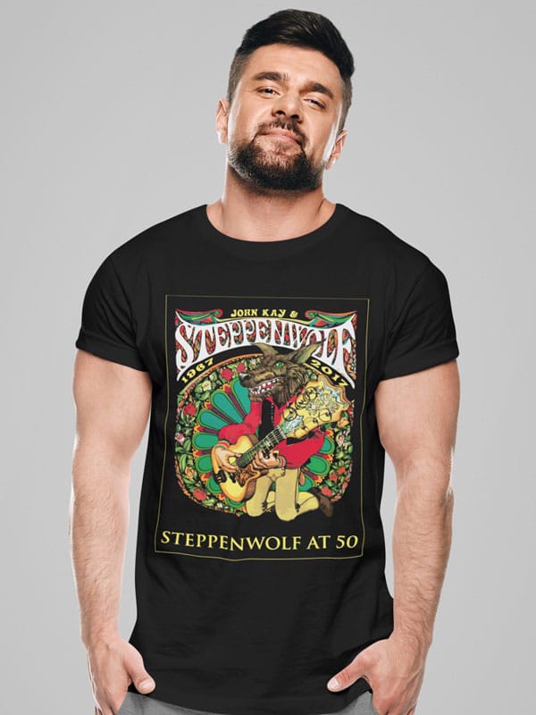 Camiseta Steppenwolf at 50 modelo