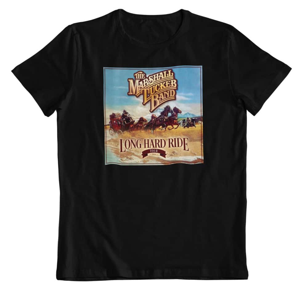Camiseta the marshall tucker band Long Hard Ride tour