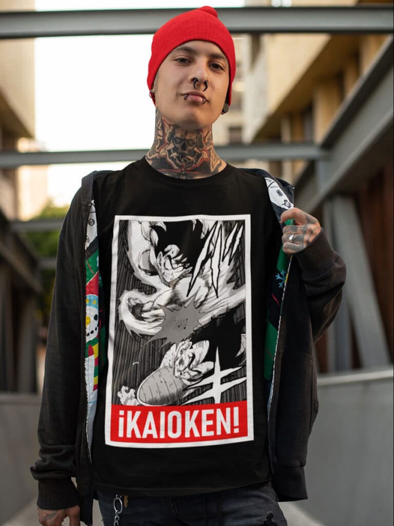 Camiseta Dragon Ball Z ¡KAIOKEN! modelo