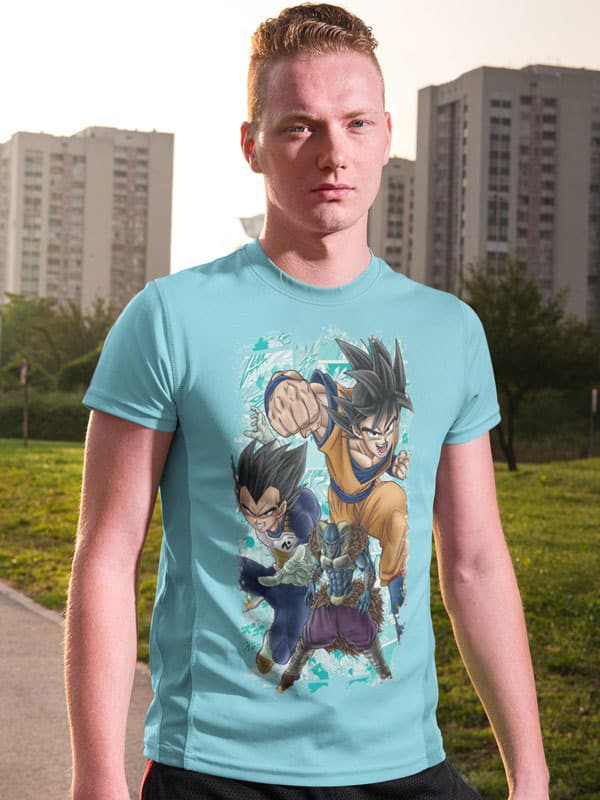 Camiseta Dragon Ball Super saga Moro modelo