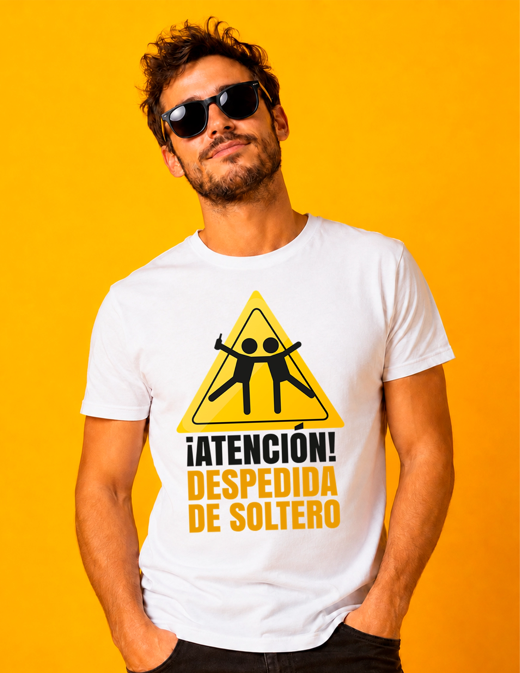 camiseta atencion despedida de soltero