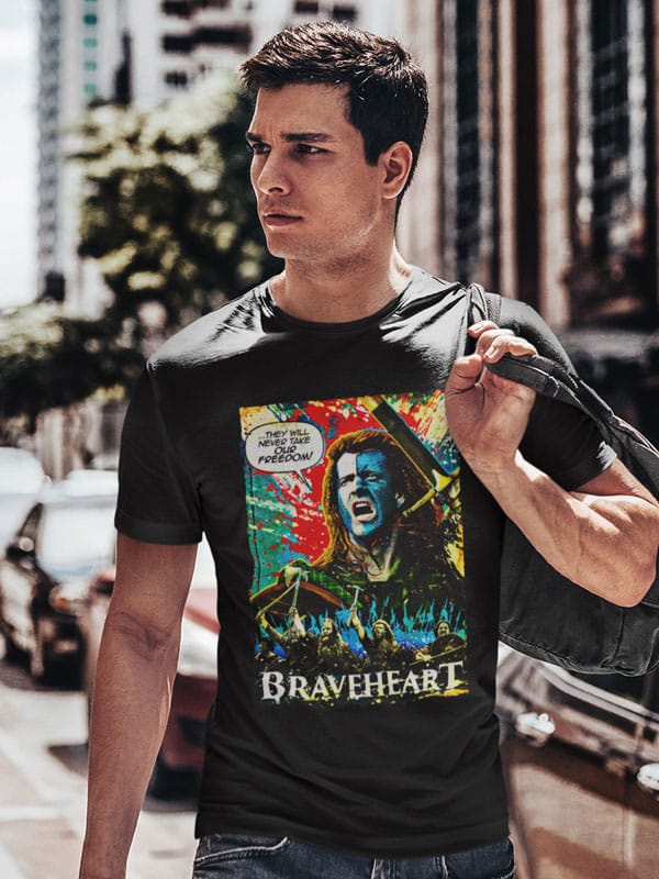 Camiseta Braveheart modelo