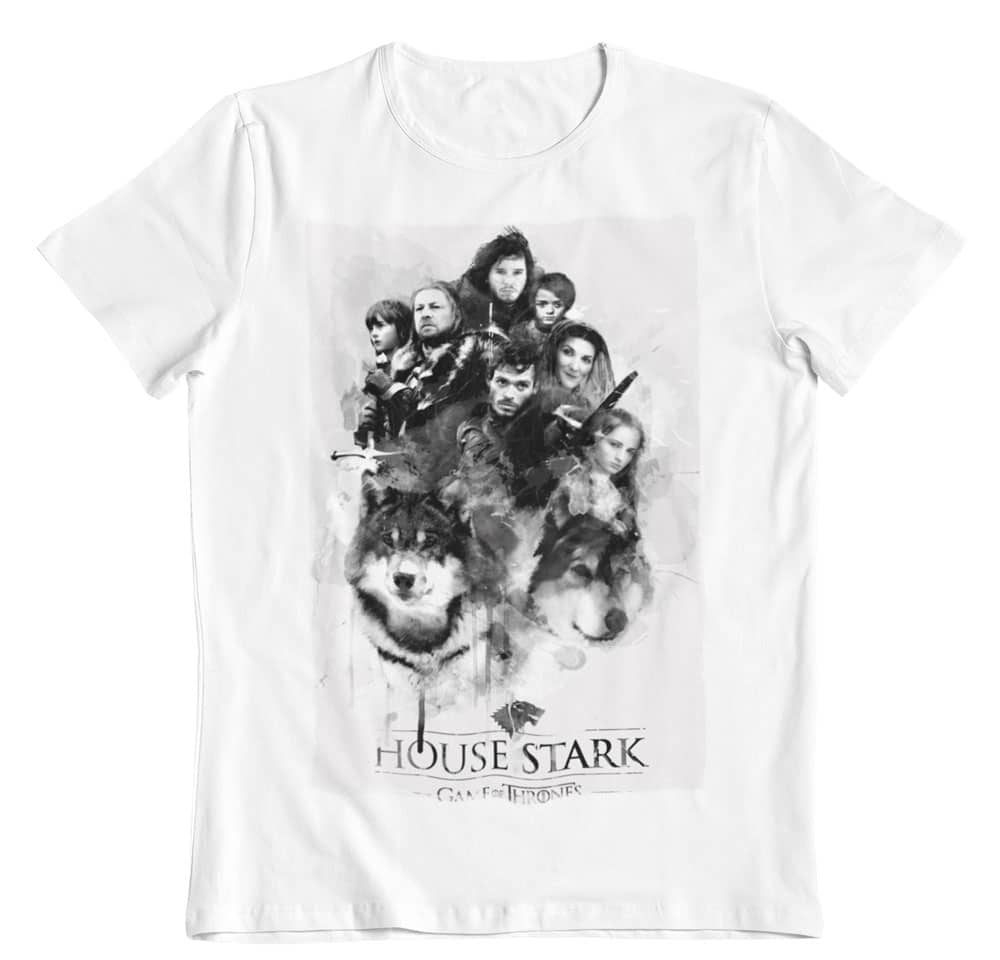 Camiseta Game of Thrones house Stark
