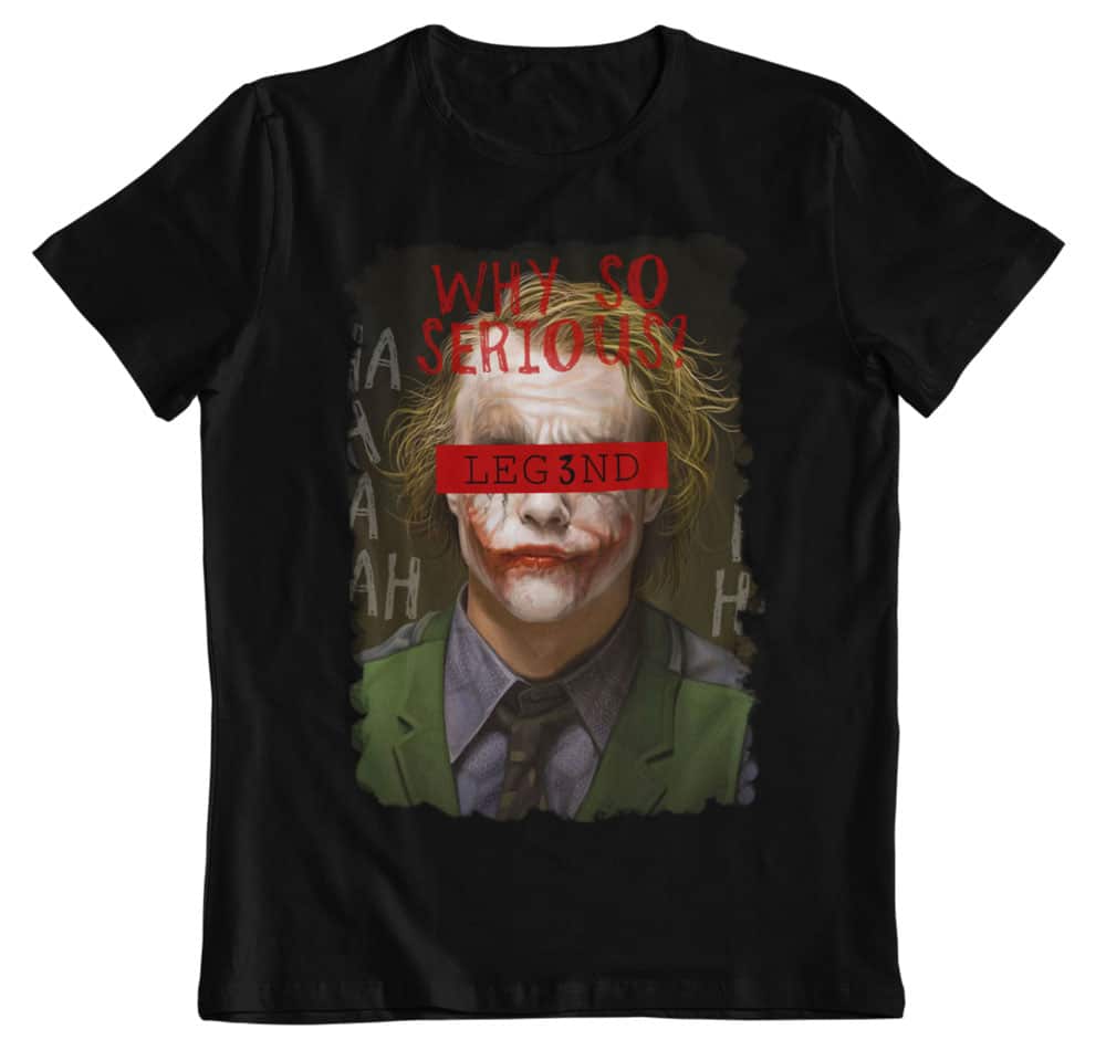 Camiseta Joker why so serious