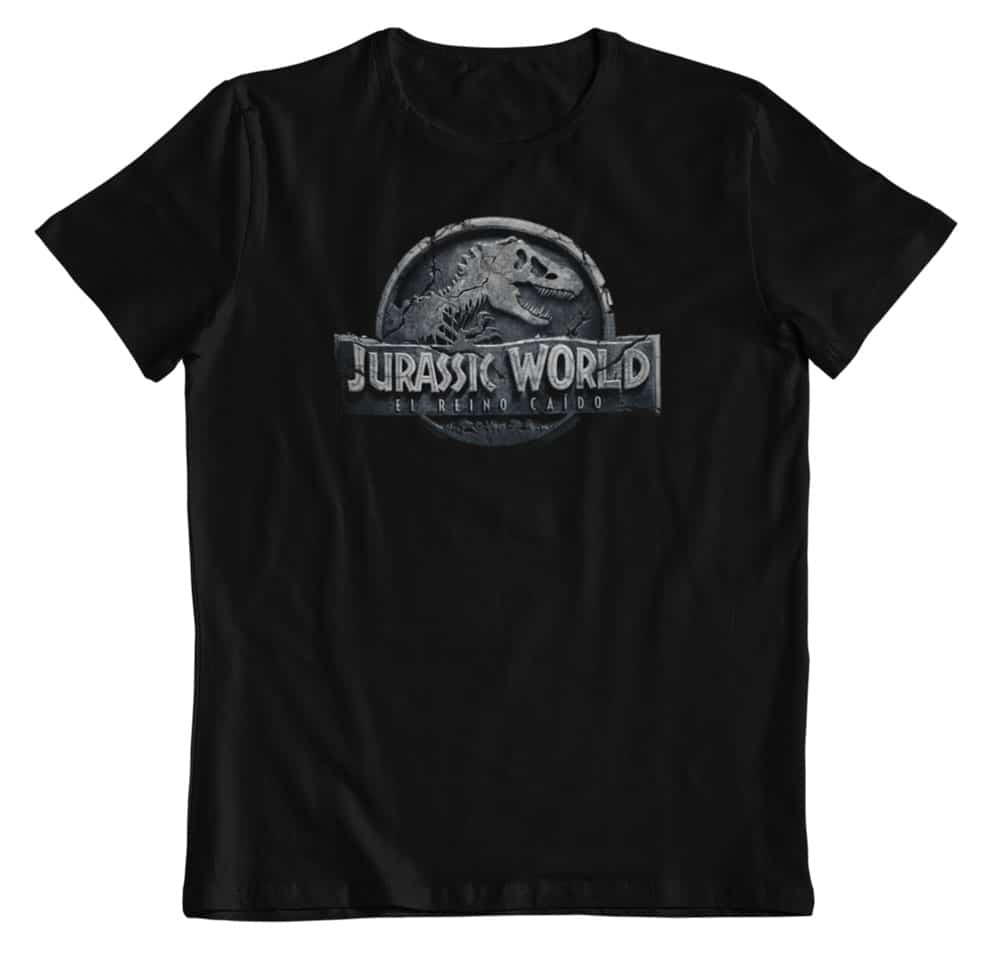 Camiseta Jurassic World negra