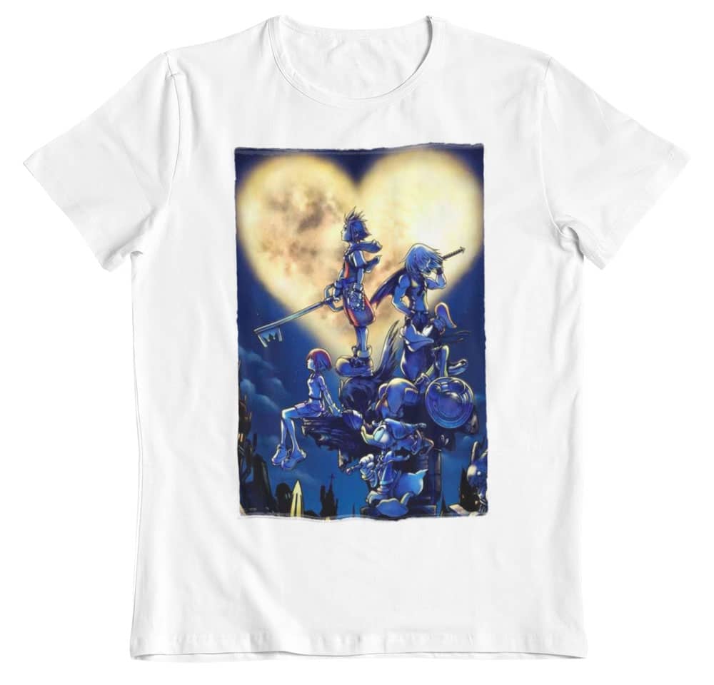 Camiseta kingdom hearts