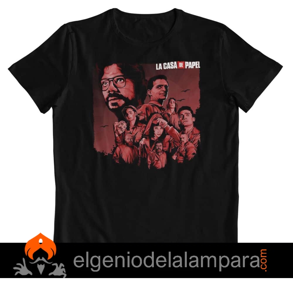 Camiseta La casa de papel la banda