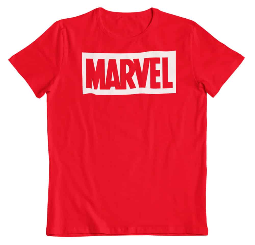 Camiseta logo Marvel