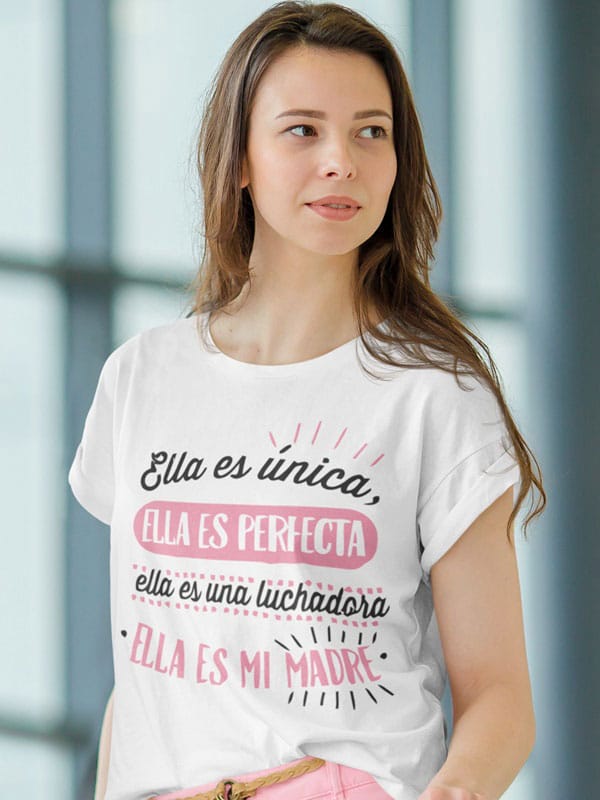 Camiseta madre luchadora modelo