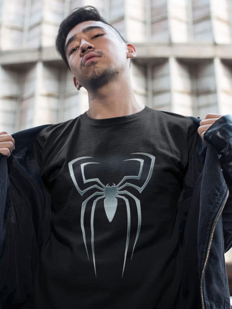 Camiseta Spiderman logo modelo
