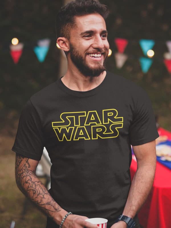 camiseta star wars modelo