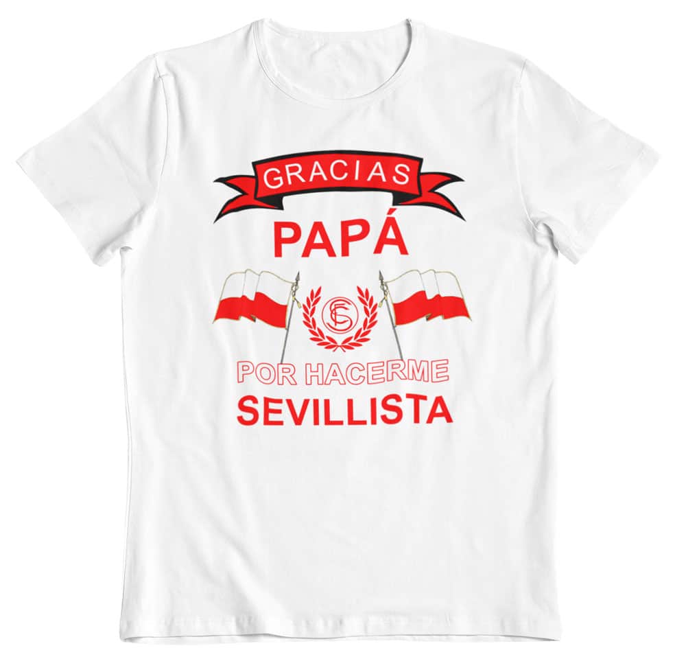 Camiseta día del padre sevillista