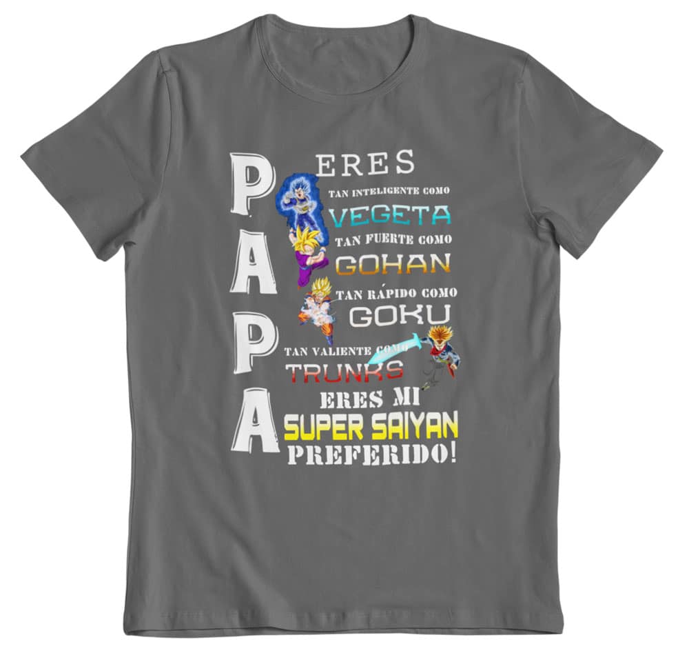 Camisetas para el día del padre gris