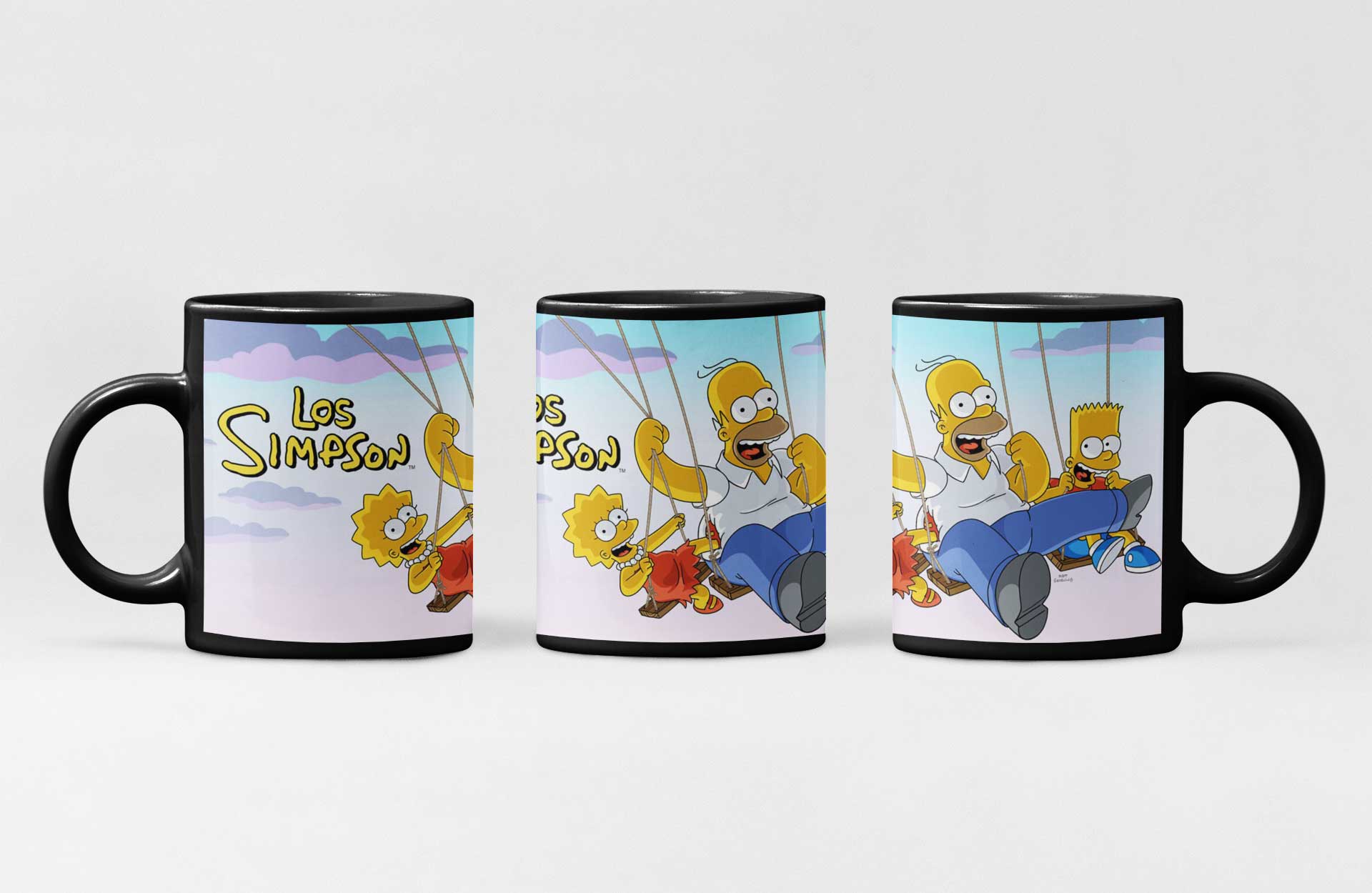 taza las aventuras de los Simpson