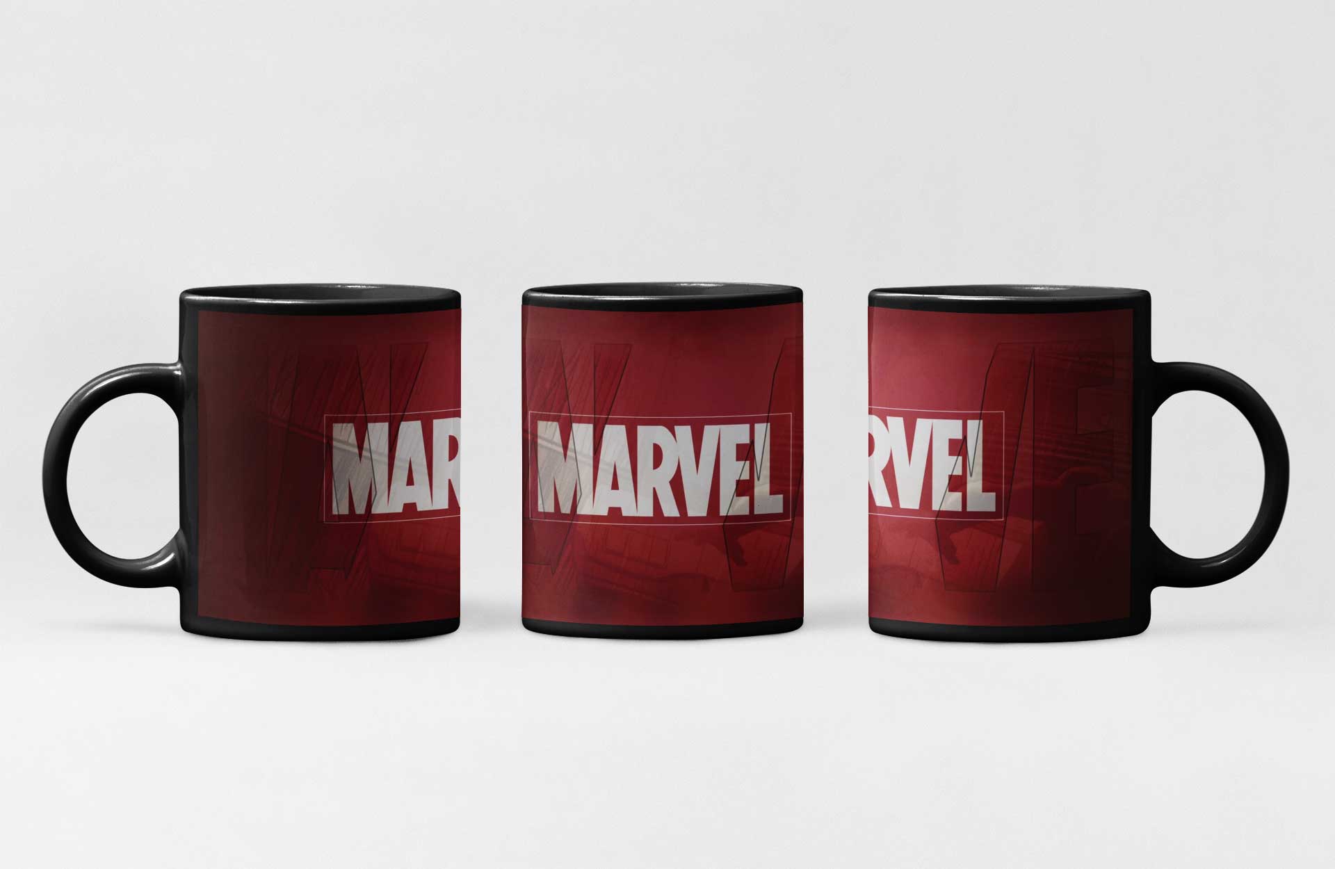 Taza Marvel - Logo White | Ideas para regalos originales