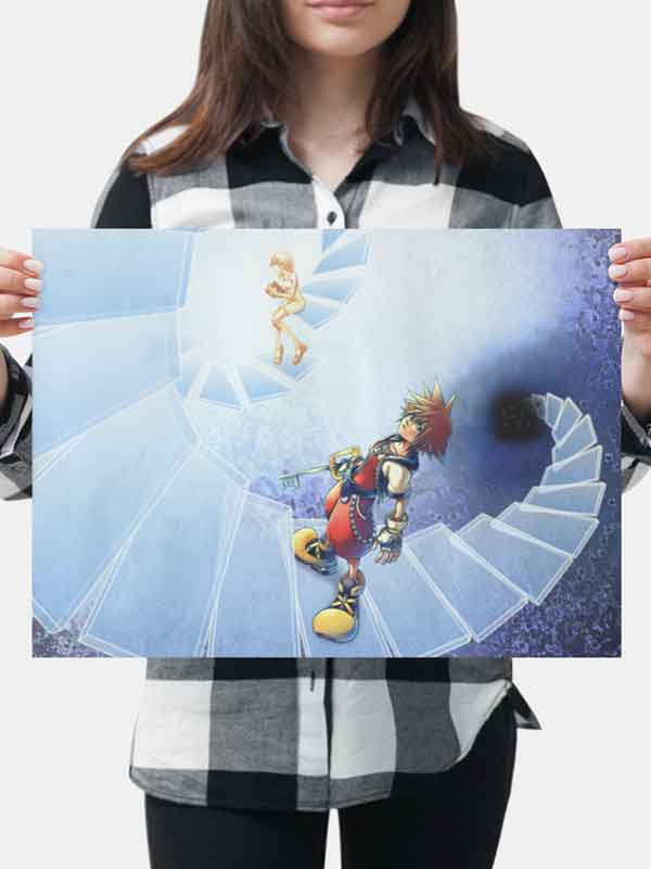 Póster Kingdom Hearts Chain Of Memories