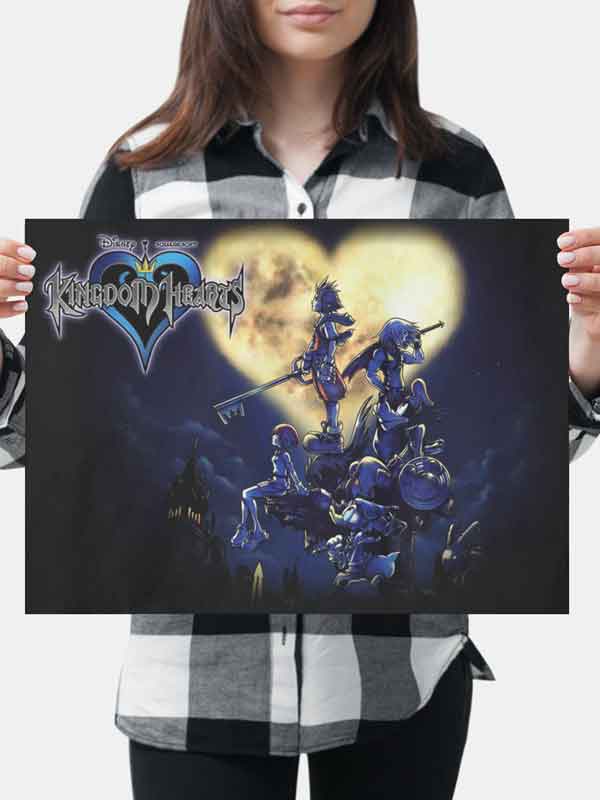 Poster Kingdom Hearts modelo 3