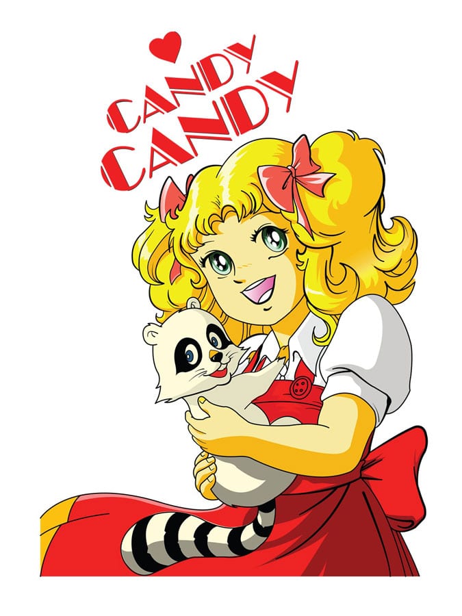 Camiseta Candy Candy diseno