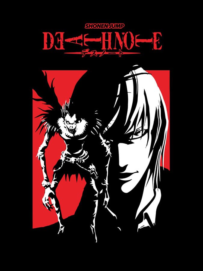 Camiseta Death Note diseno