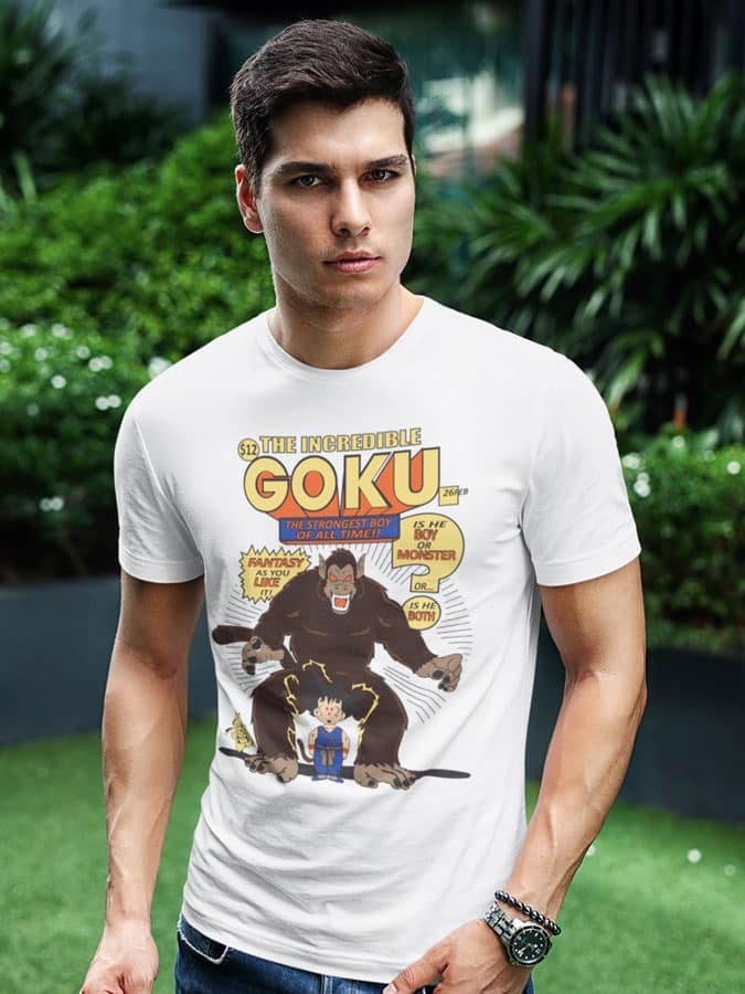 Camiseta Dragon Ball the incredible Goku