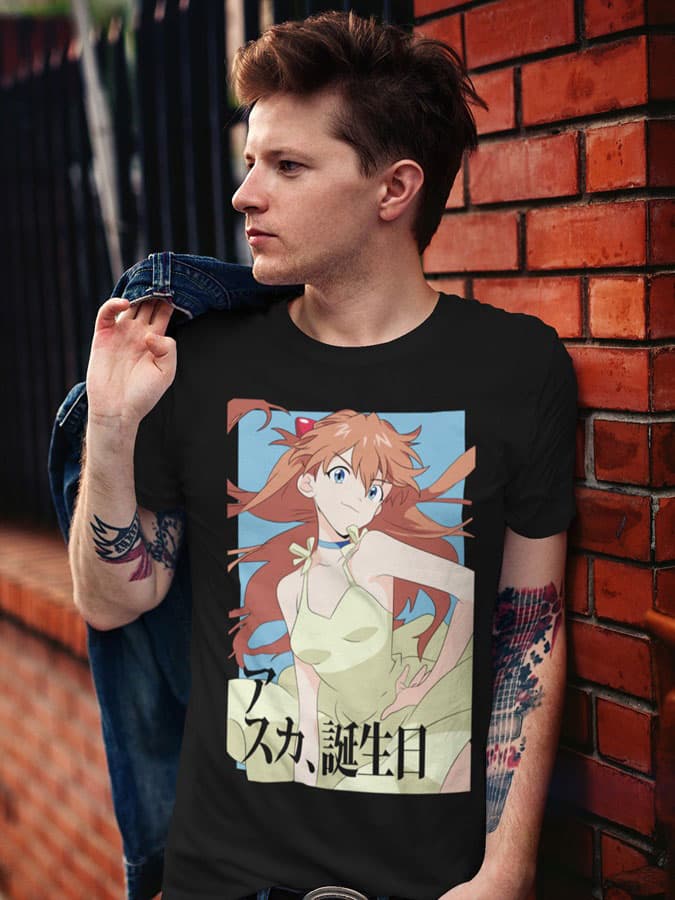 Camiseta Evangelion Asuka Langley Soryu