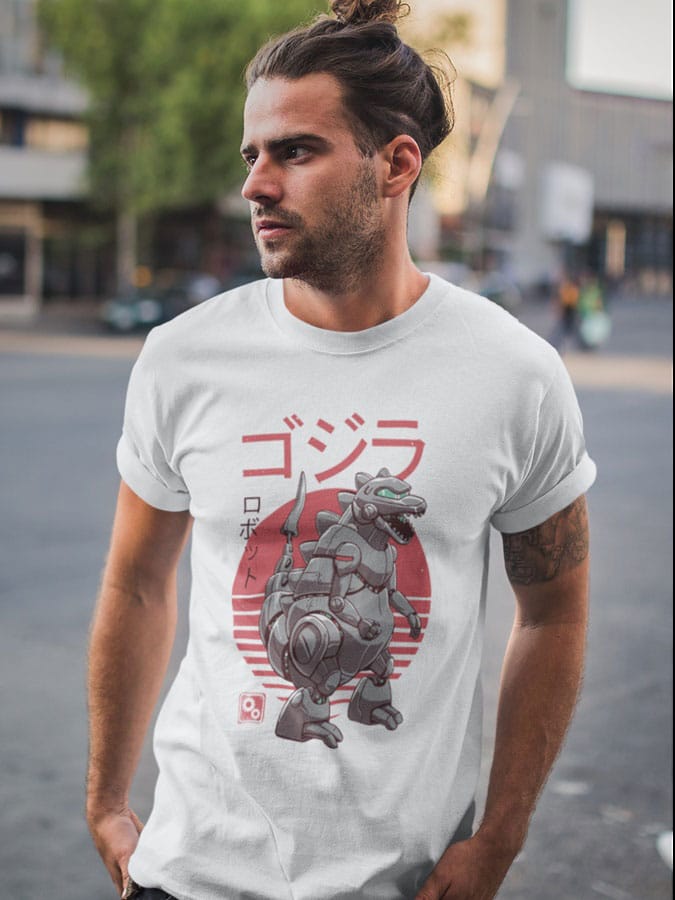 Camiseta Godzilla robot
