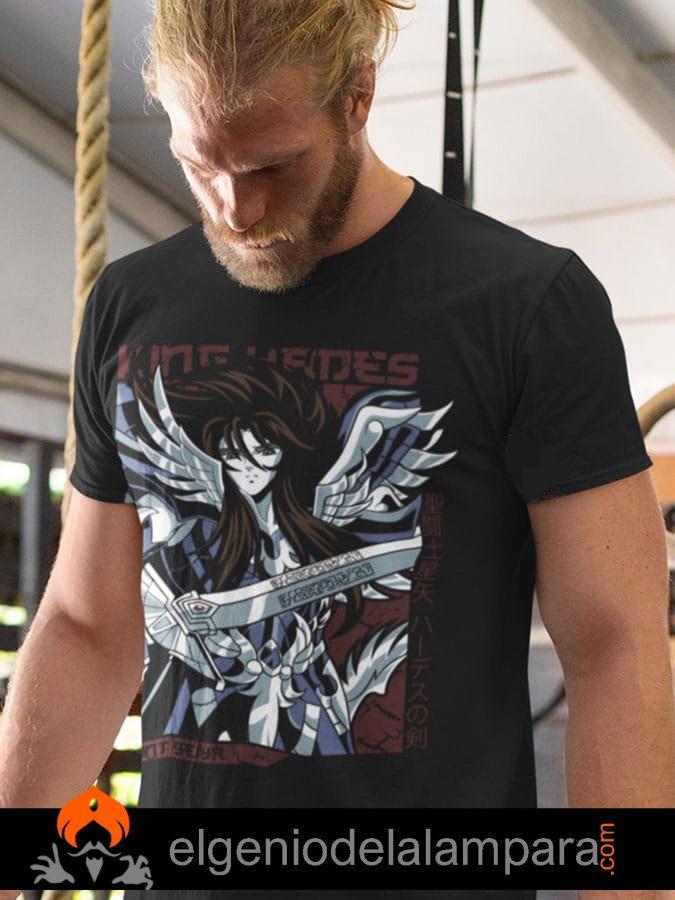 Camiseta king Hades Saint Seiya