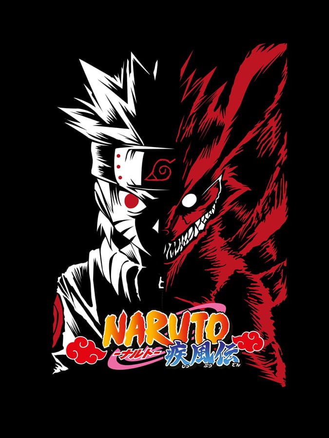 Camiseta Naruto diseno