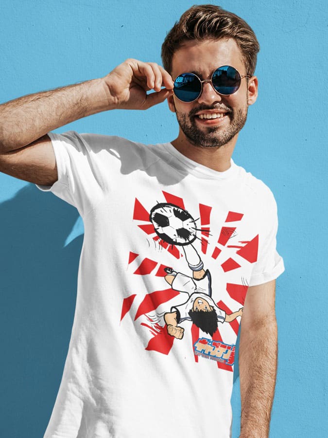 Mercado Restaurar raqueta Camiseta Oliver y Benji tiro del águila | camisetas Anime en DTG✓