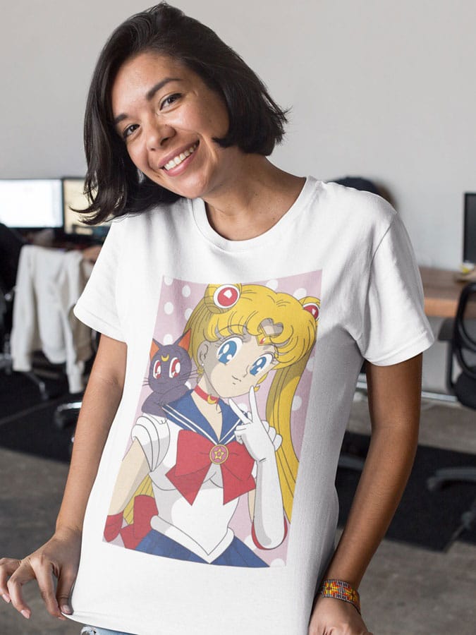Camiseta Sailor Moon Serena Tsukino