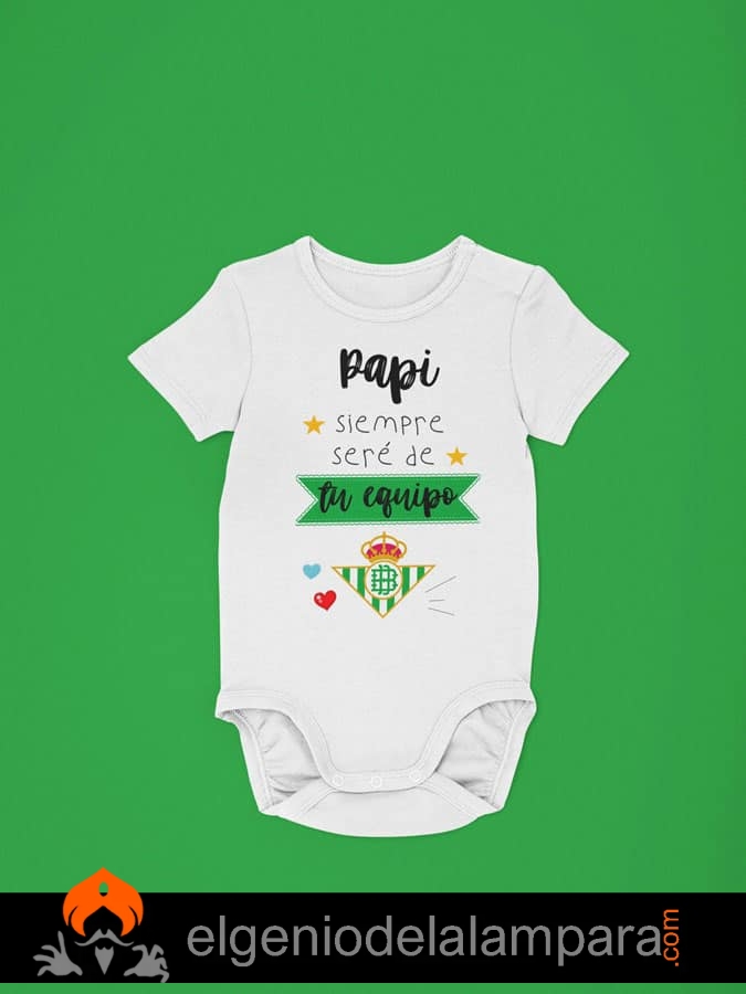 Negligencia escarcha Registrarse Bodys para bebes de equipos de futbol | Bodys para bebé del betis ✓