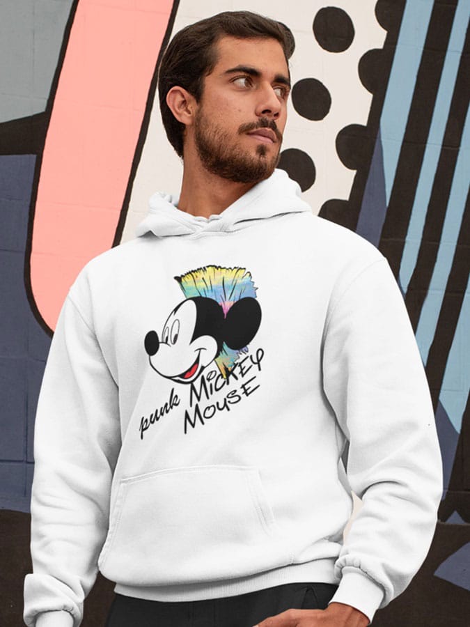 Sudadera Mickey Mouse punk
