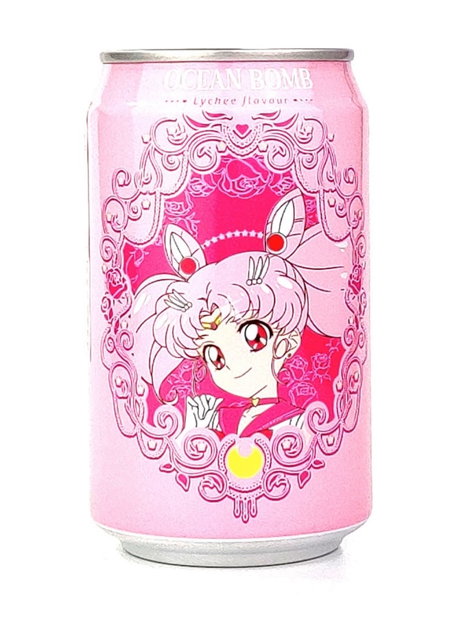 Refresco Ocean Bomb Sailor Moon sabor Lychee