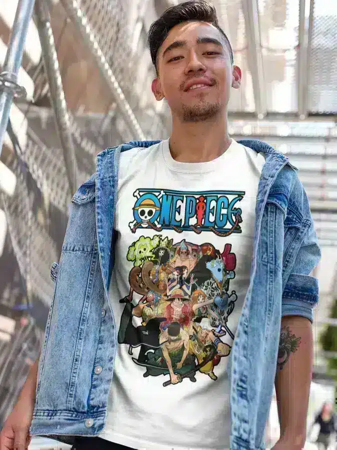 Camiseta One Piece personajes