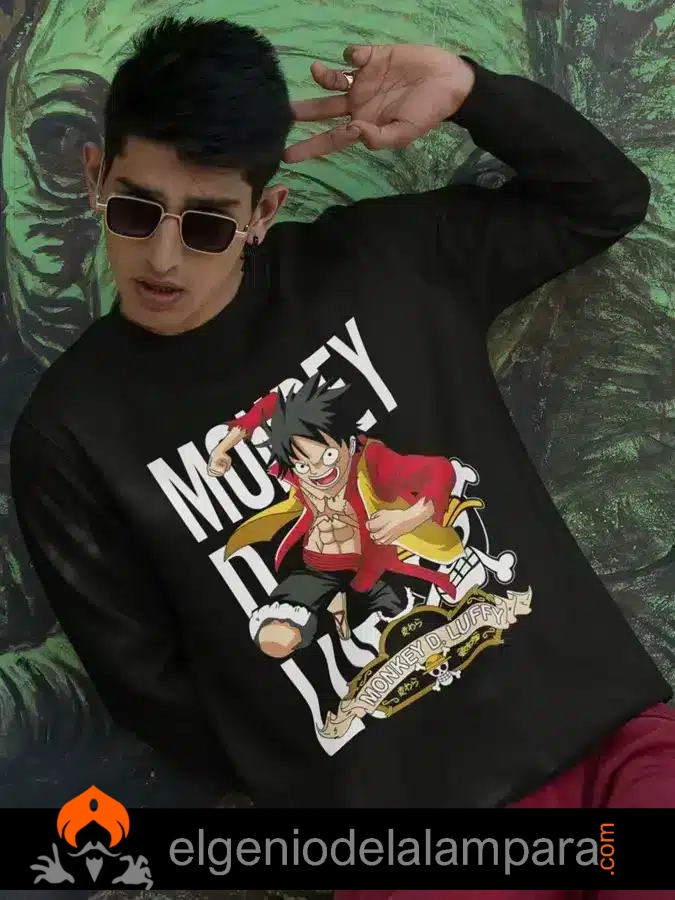 Sudadera One Piece Monkey D. Luffy